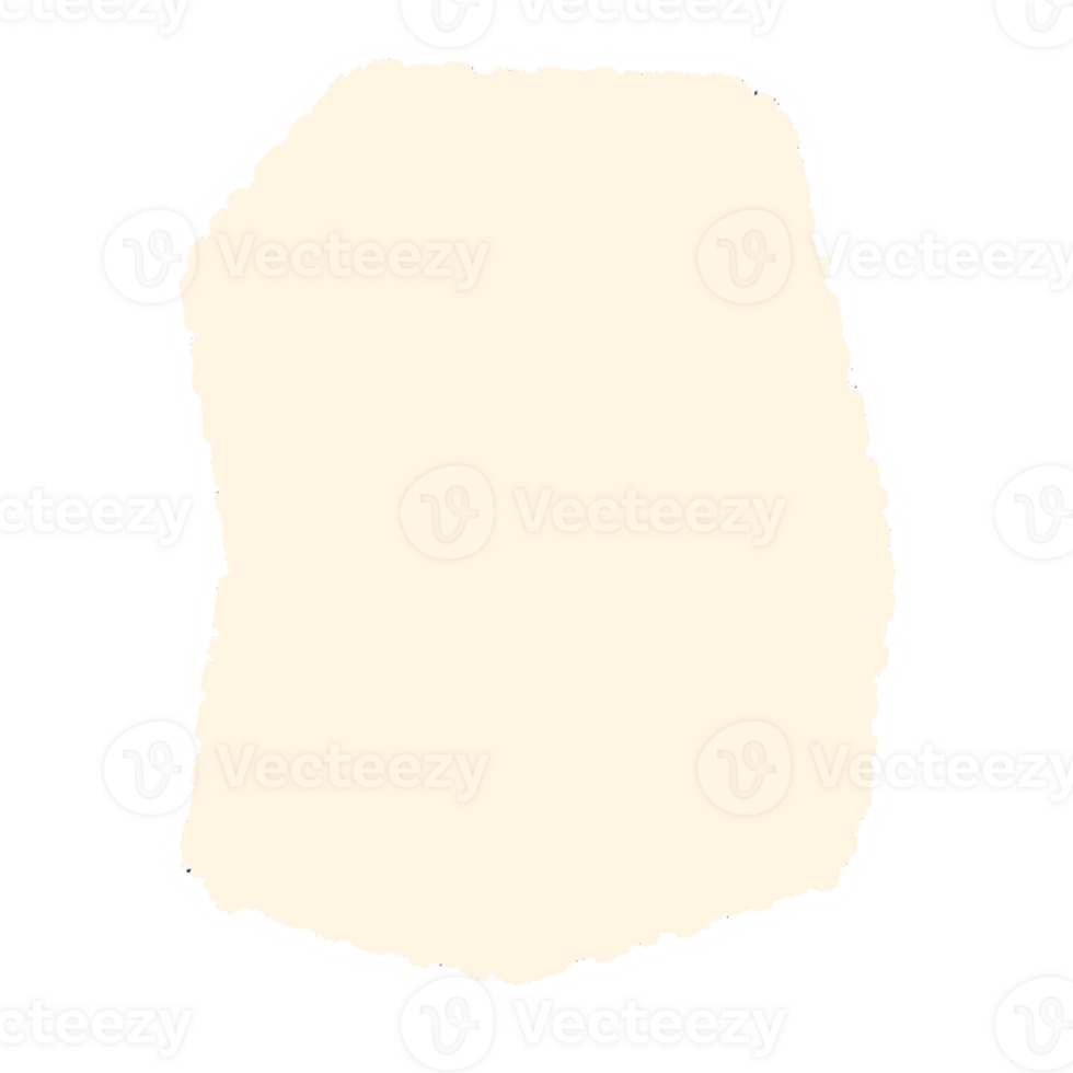 Grunge Soft Edge Beige Paper png
