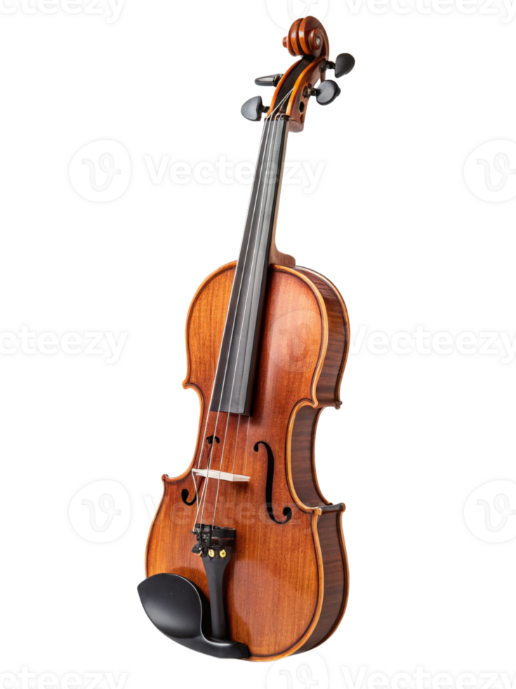 a violin on a transparent background png