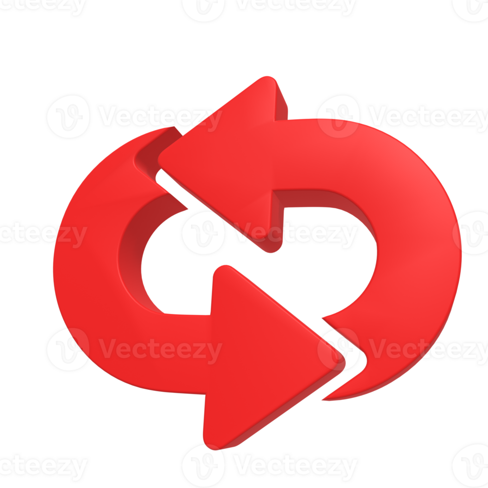 a red arrow pointing to the left and right png