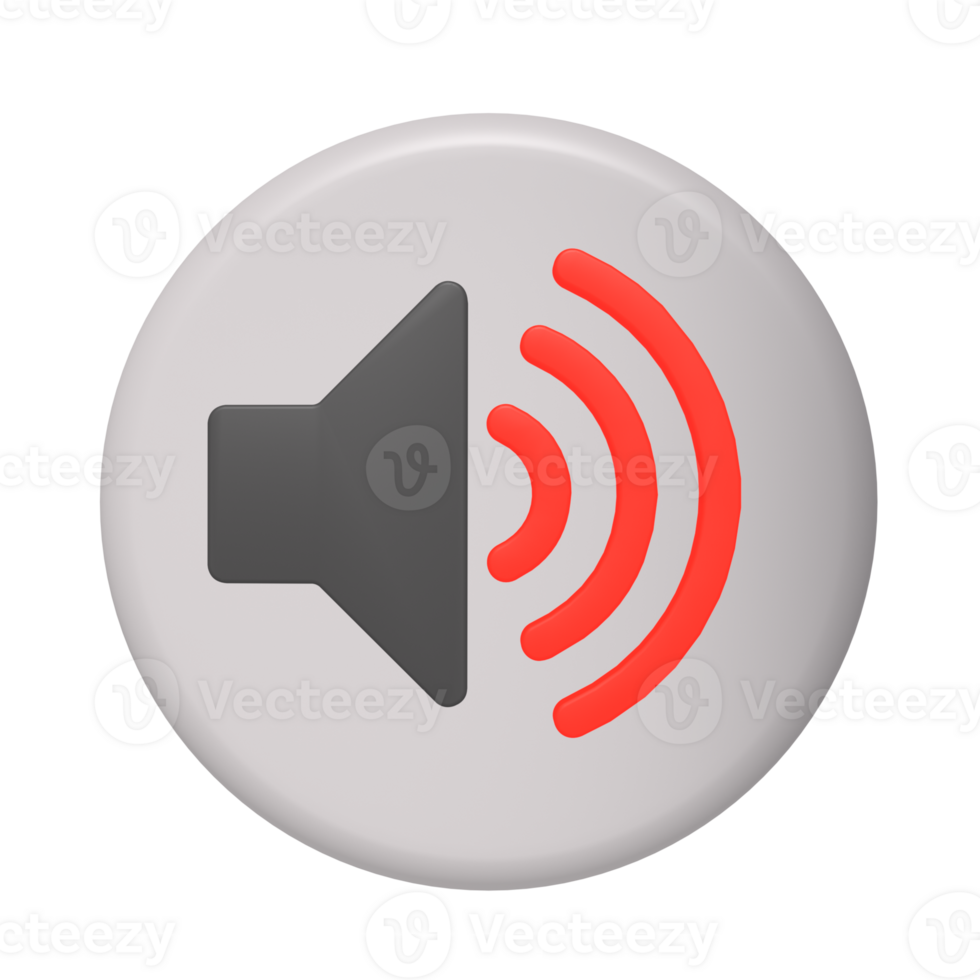 a speaker icon on a white background png