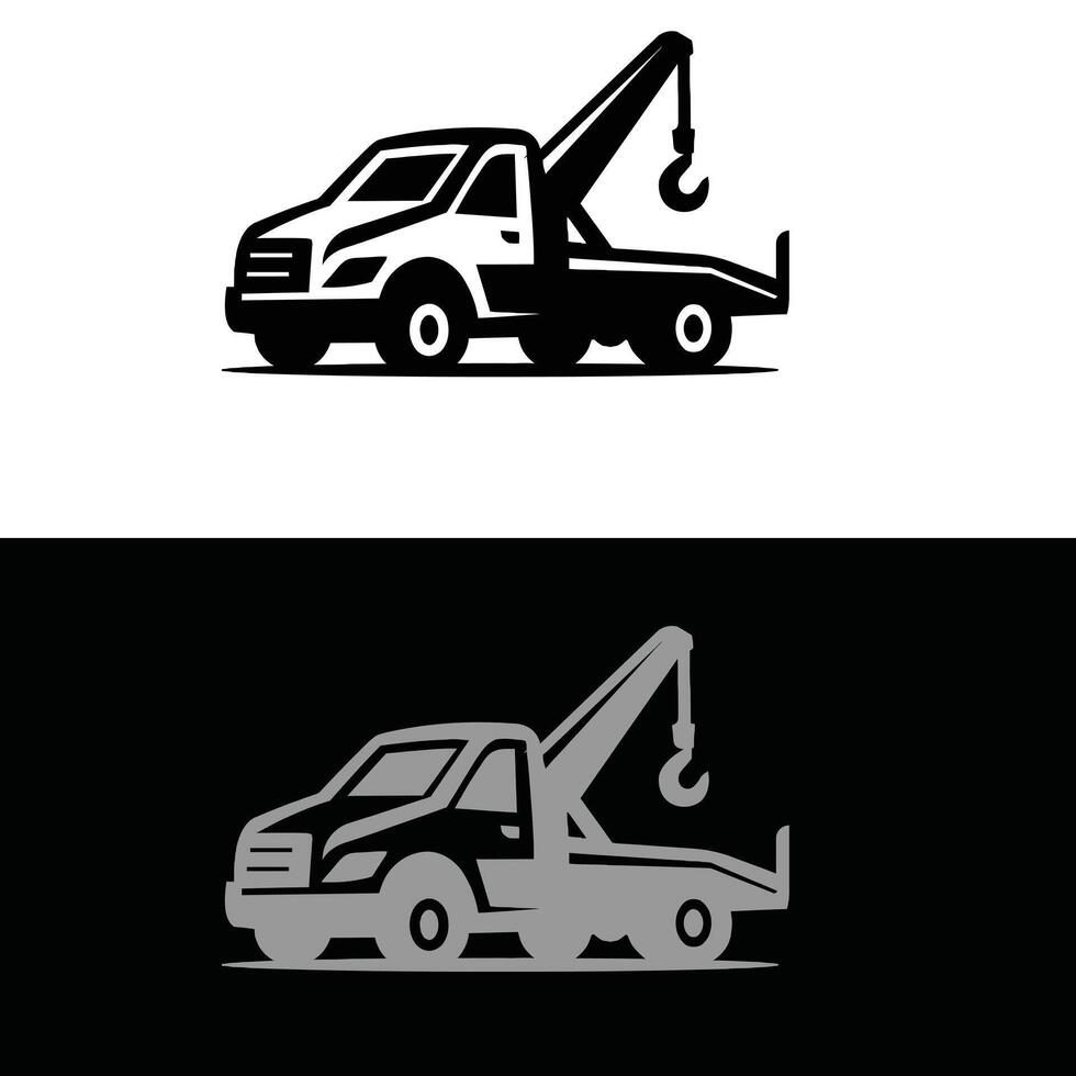 Trucks Set logo design . vector
