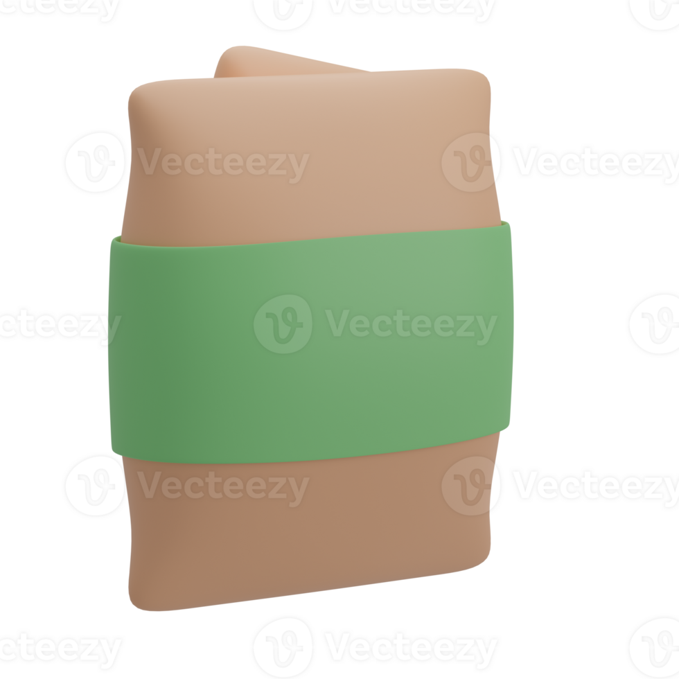 Cute 3D Seeds Icon Illustration Render png