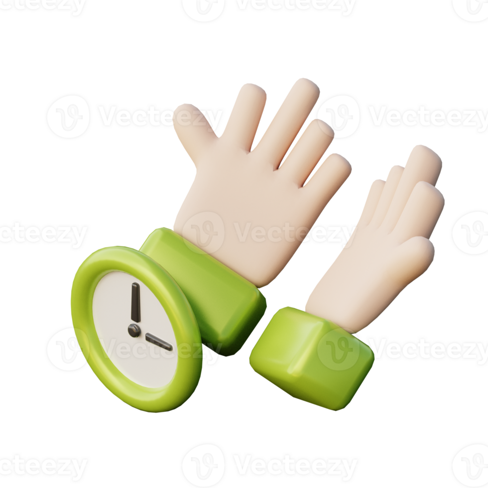 Cute 3D Pray Time Icon Illustration Render png