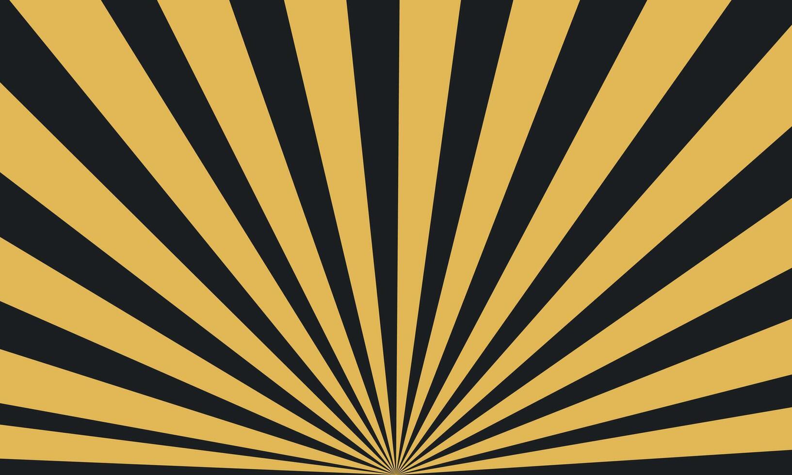 Horizontal background of light rays in a semicircle for the design of an advert vector