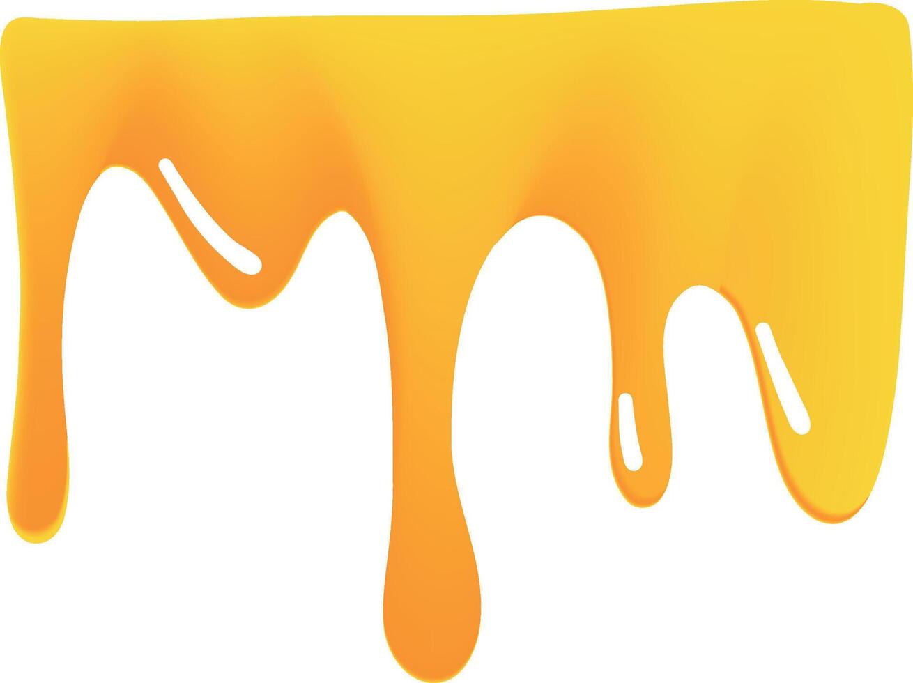 Dripping Honey Cartoon Graphic vector
