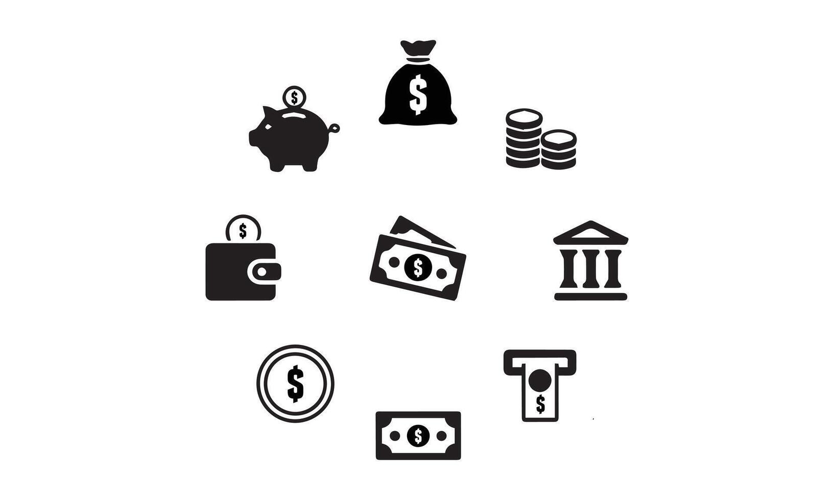 Money icon vectors design. , graphic,design