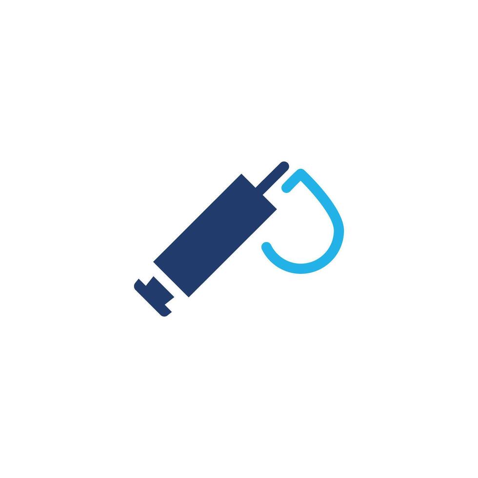 vaccination sign colored icon design good for web or mobile app vector