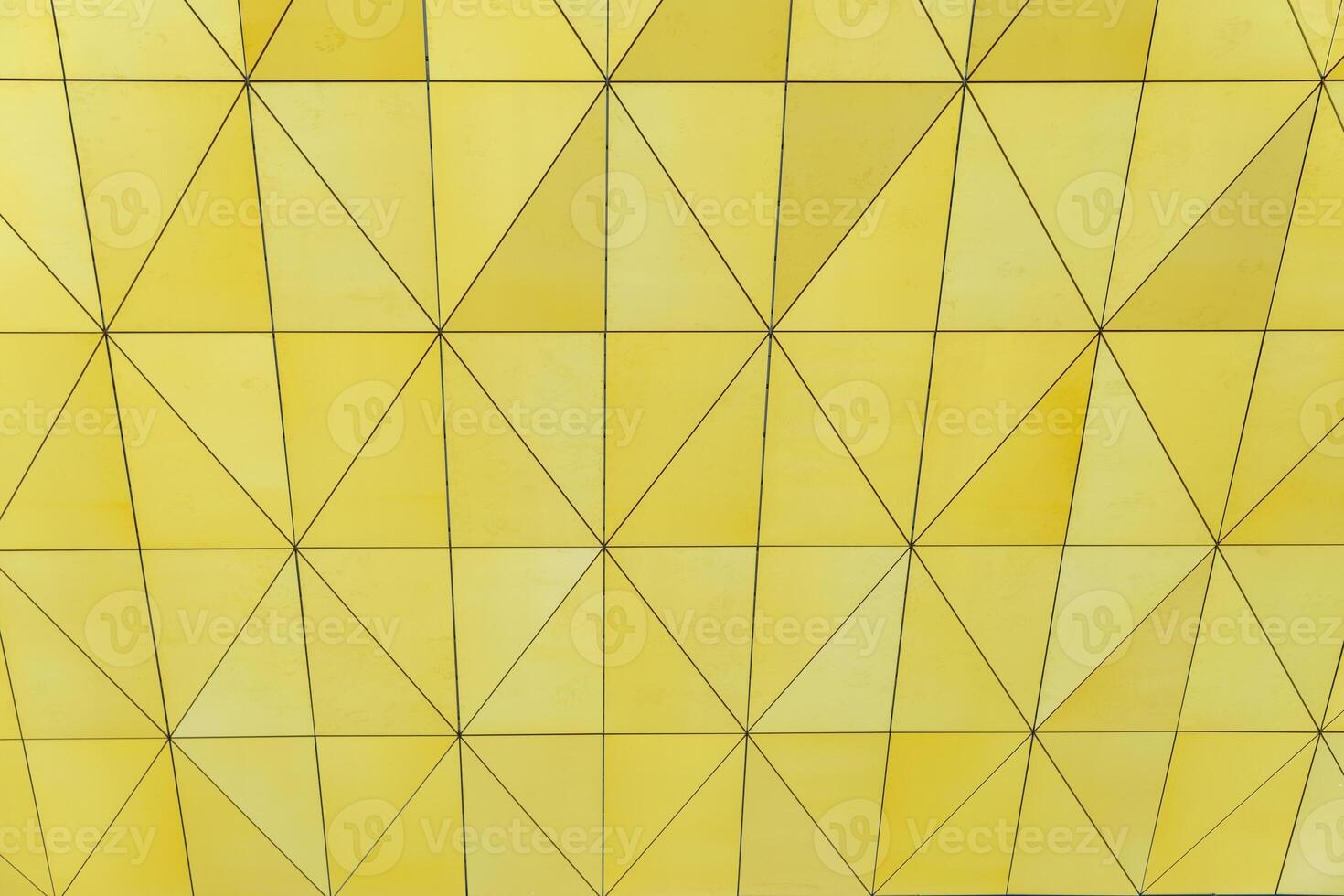 Geometric pattern of black lines on yellow background. Abstract geometric background. photo