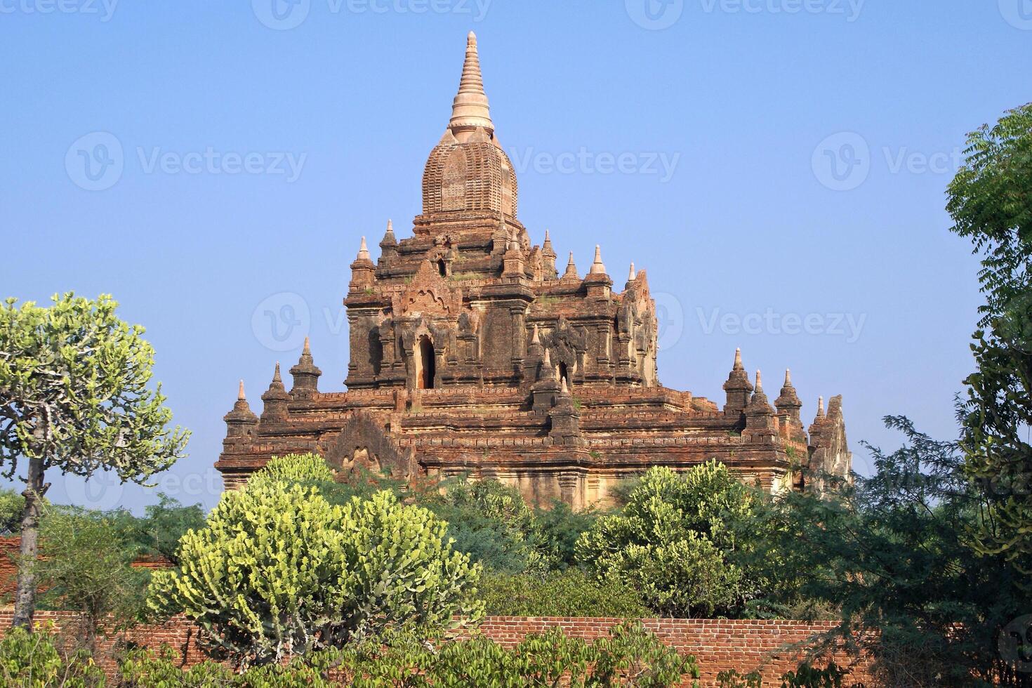 A large building with many towers photo