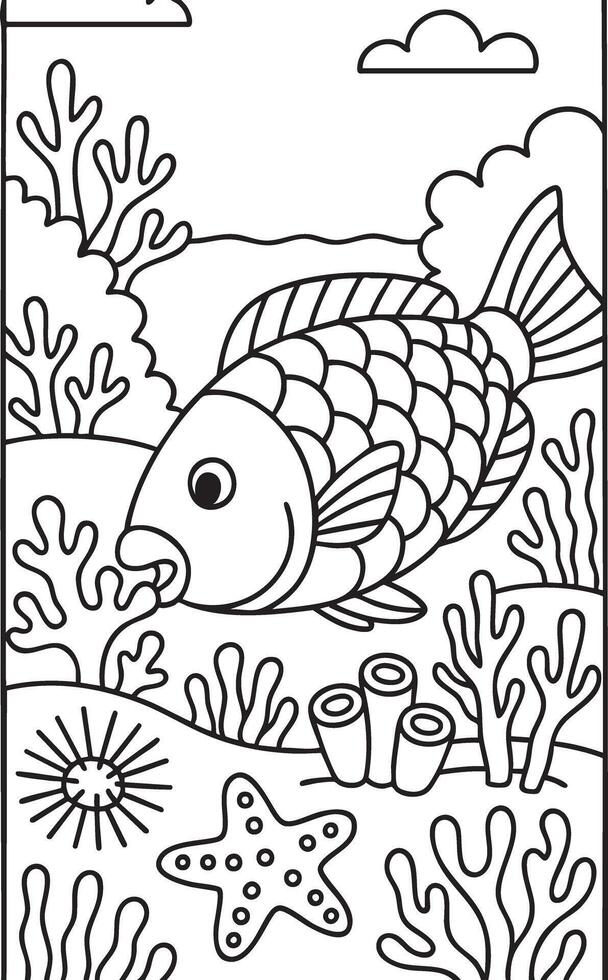 Cute Swimmers of Sea vector