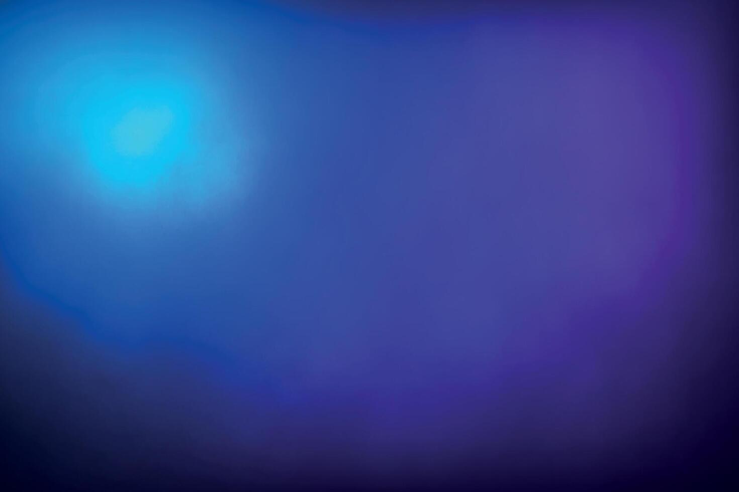 Neon blue and purple gradient with smoky blur vector