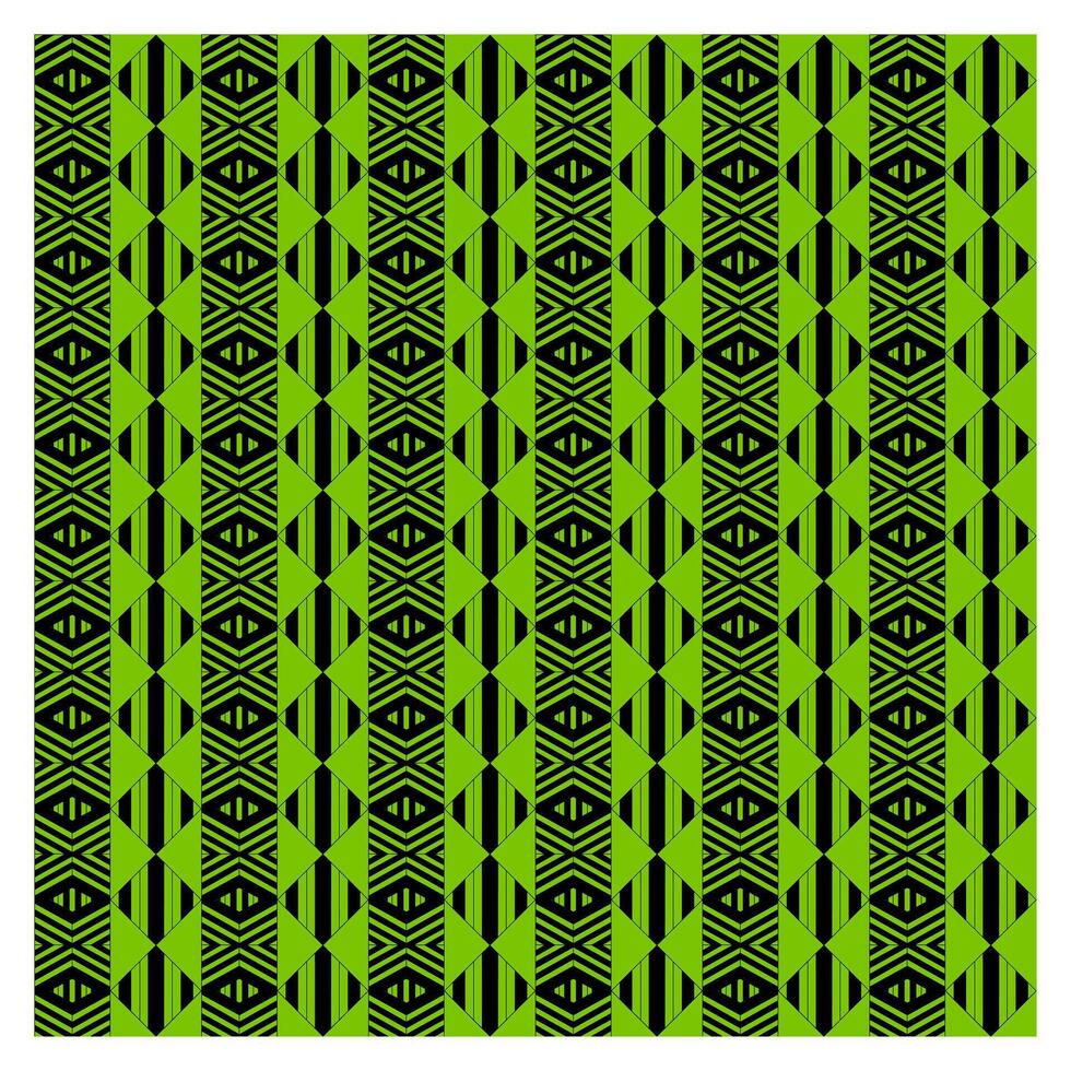 Vertical Tribal Eye Stripe Seamless Repeat Design vector