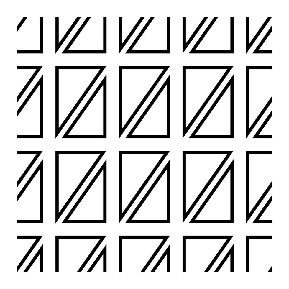 Diagonal Line Grid Seamless Repeating Pattern vector