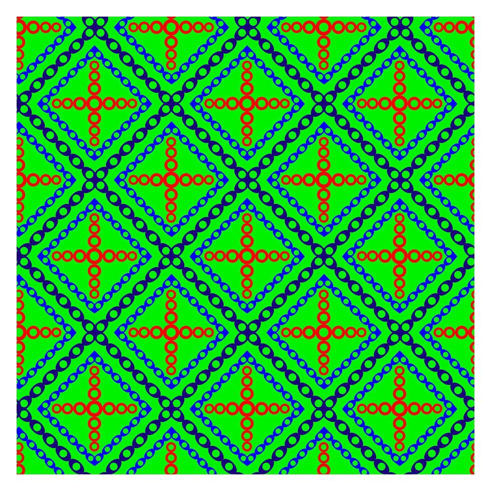 Bright Tribal Diamond Ethnic Seamless Pattern Design vector