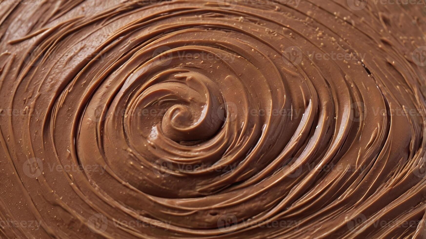 Creamy Brown Chocolate Fudge Swirl Texture Background photo