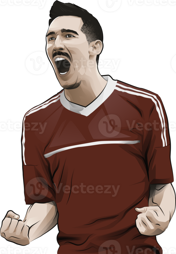 A Soccer Player png