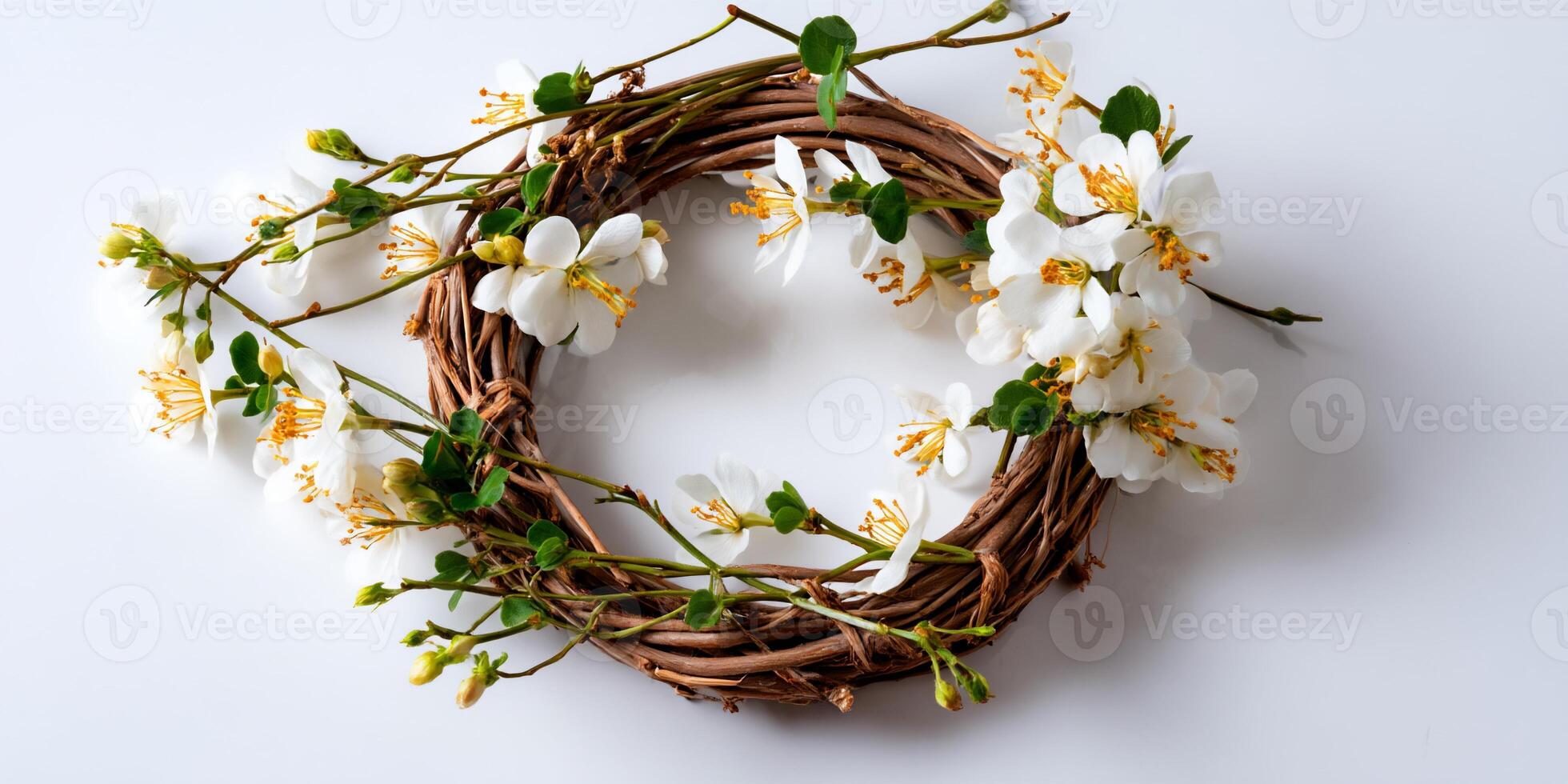 Delicate Spring Wreath photo