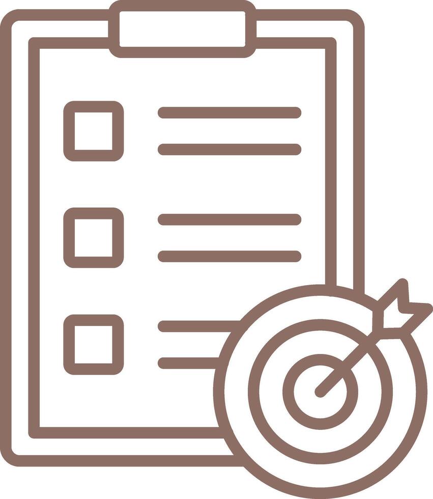 Goals Line Icon vector