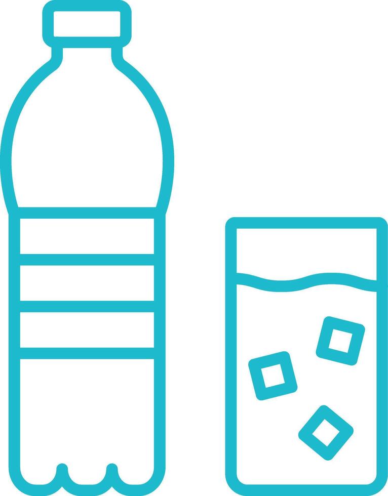 Drink Line Icon vector