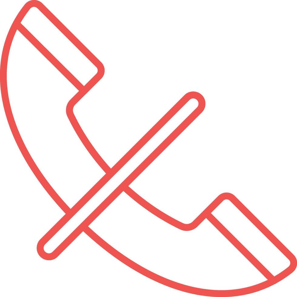 Silent Line Icon vector