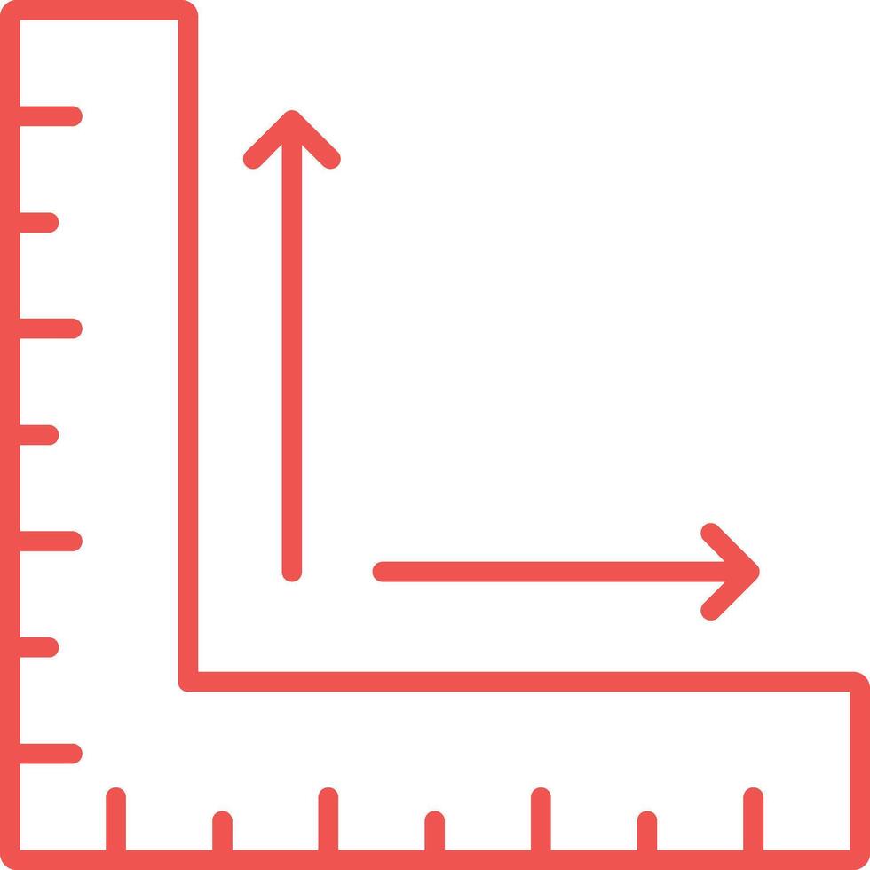 Measure Line Icon vector