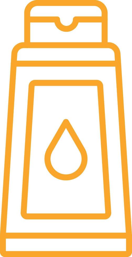 Shampoo Line Icon vector