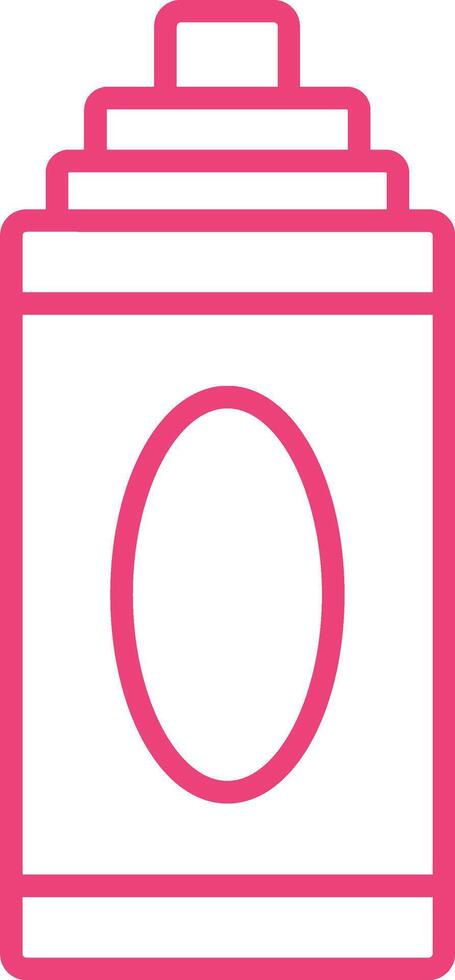 Deodorant Line Icon vector