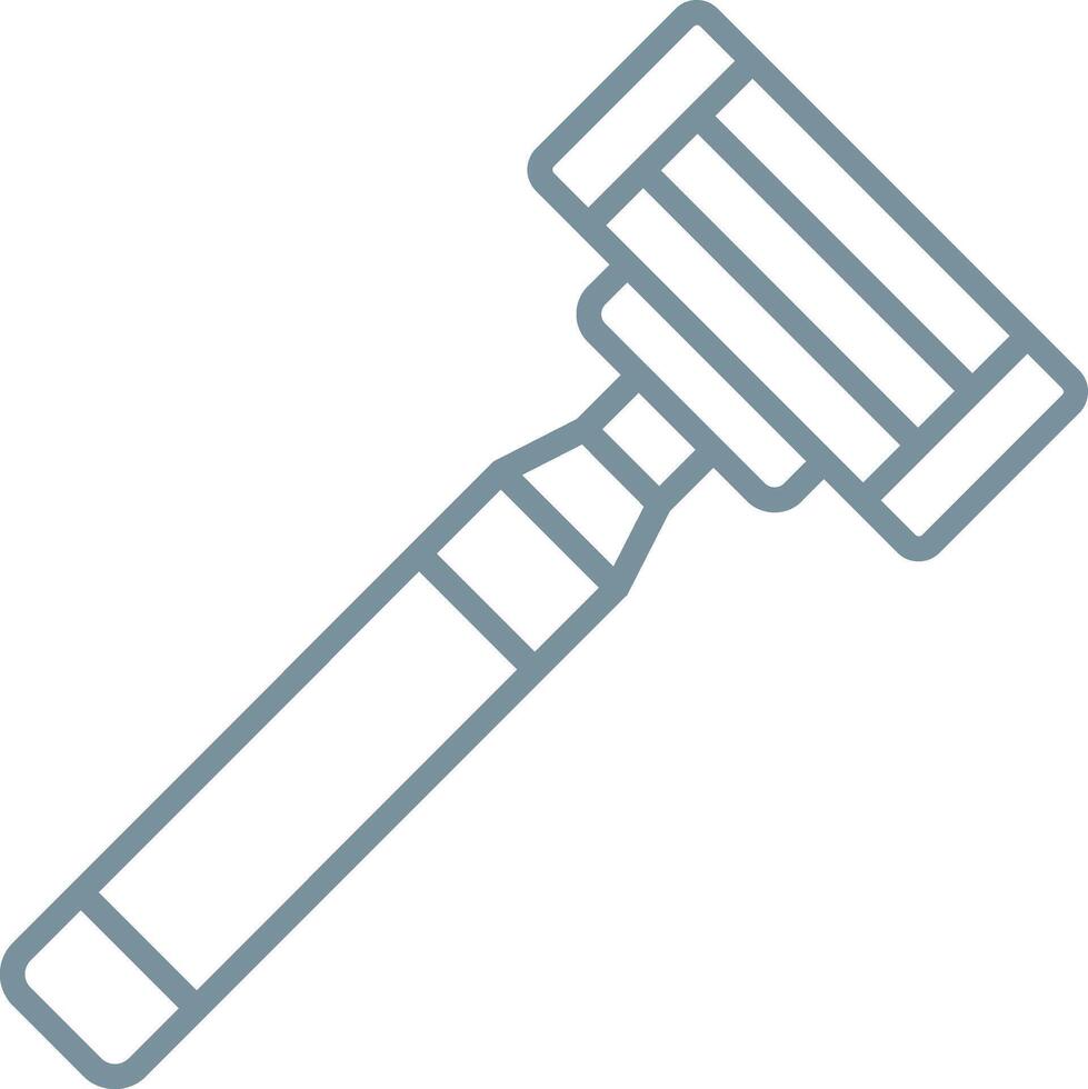 Razor Line Icon vector