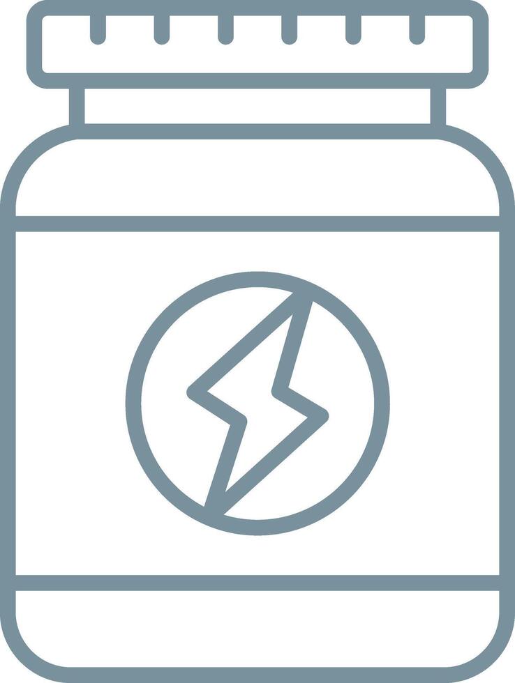 Supplement Line Icon vector