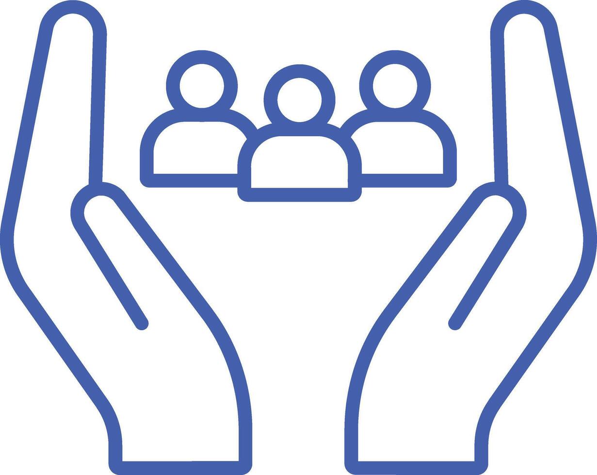 Awareness Line Icon vector