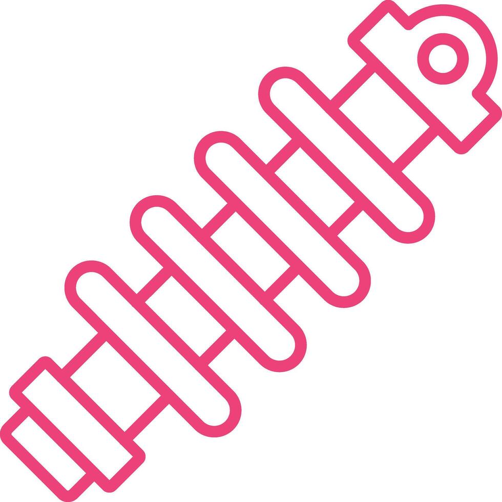 Suspension Line Icon vector