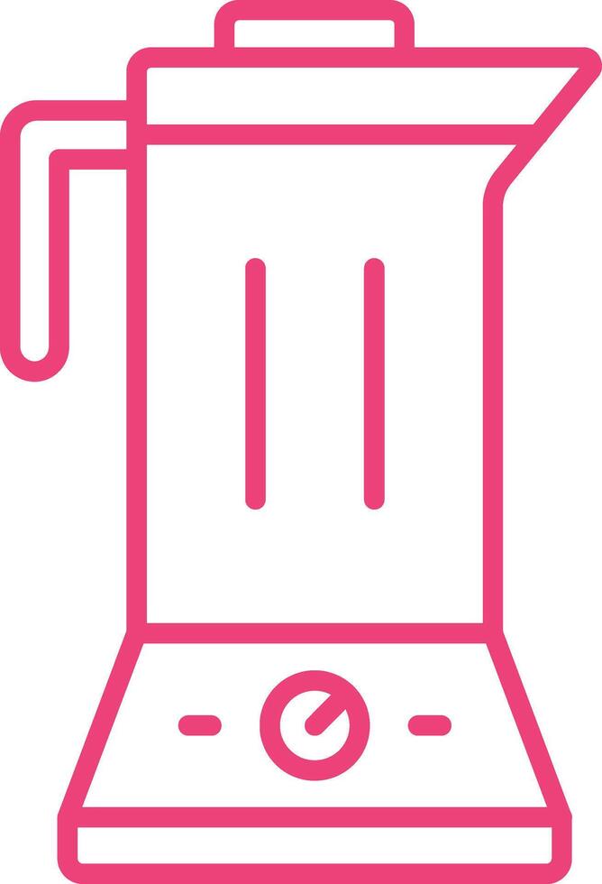 Blender Line Icon vector