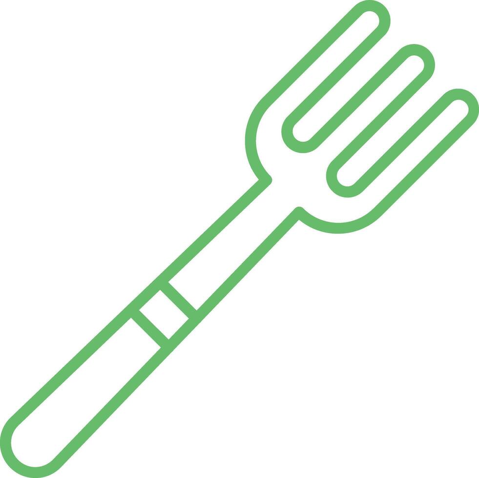 Fork Line Icon vector