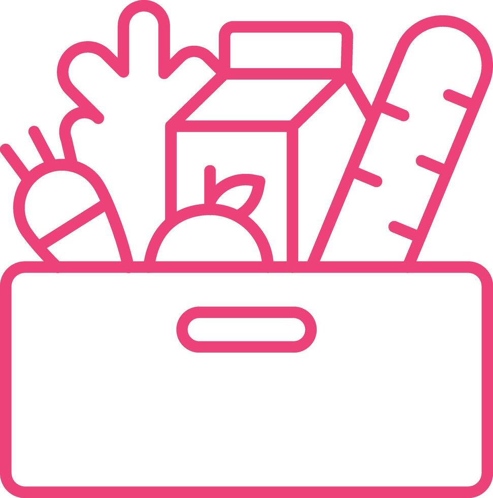 Food Line Icon vector