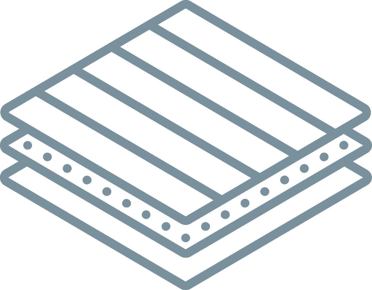 Layers Line Icon vector