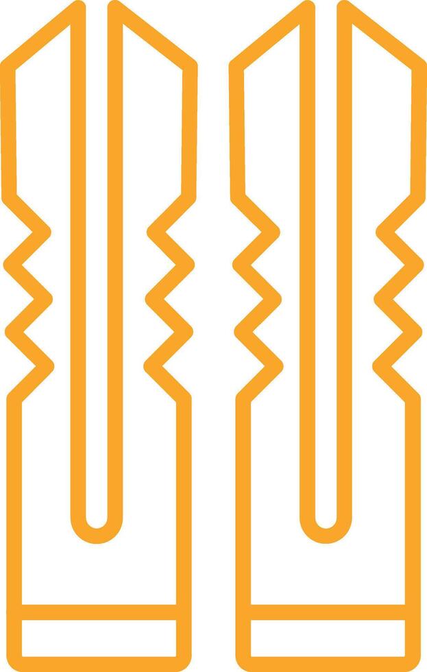 Wall Plug Line Icon vector
