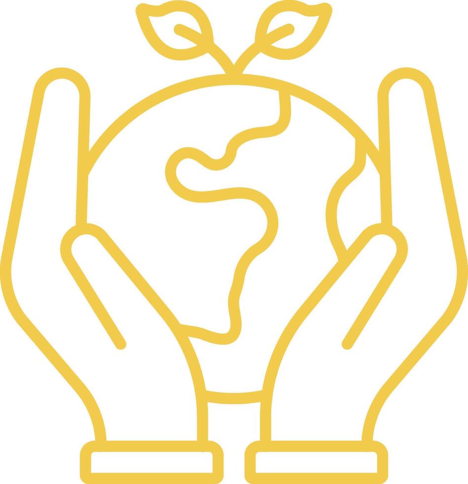 Environment Line Icon vector