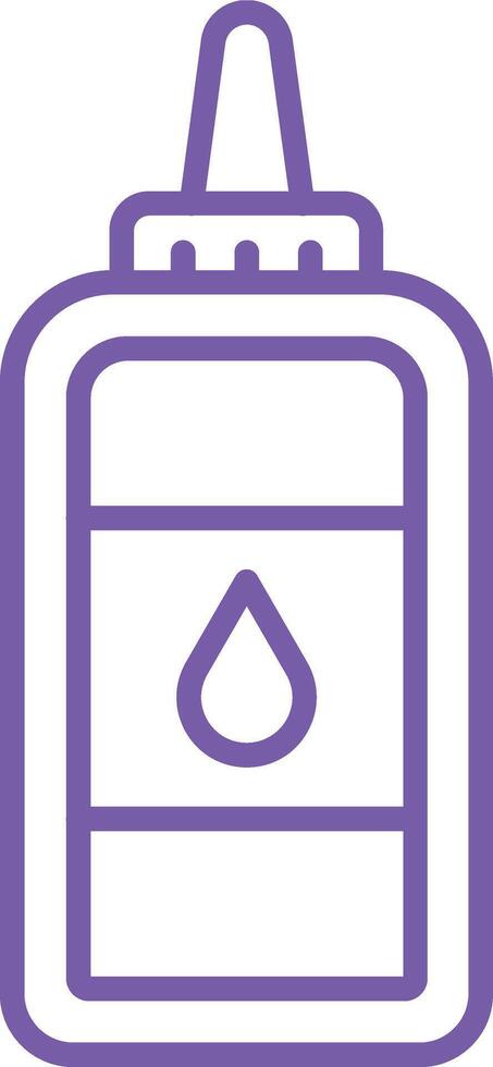 Glue Line Icon vector