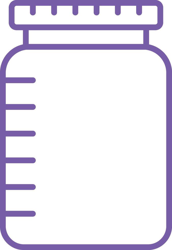 Fleaker Line Icon vector