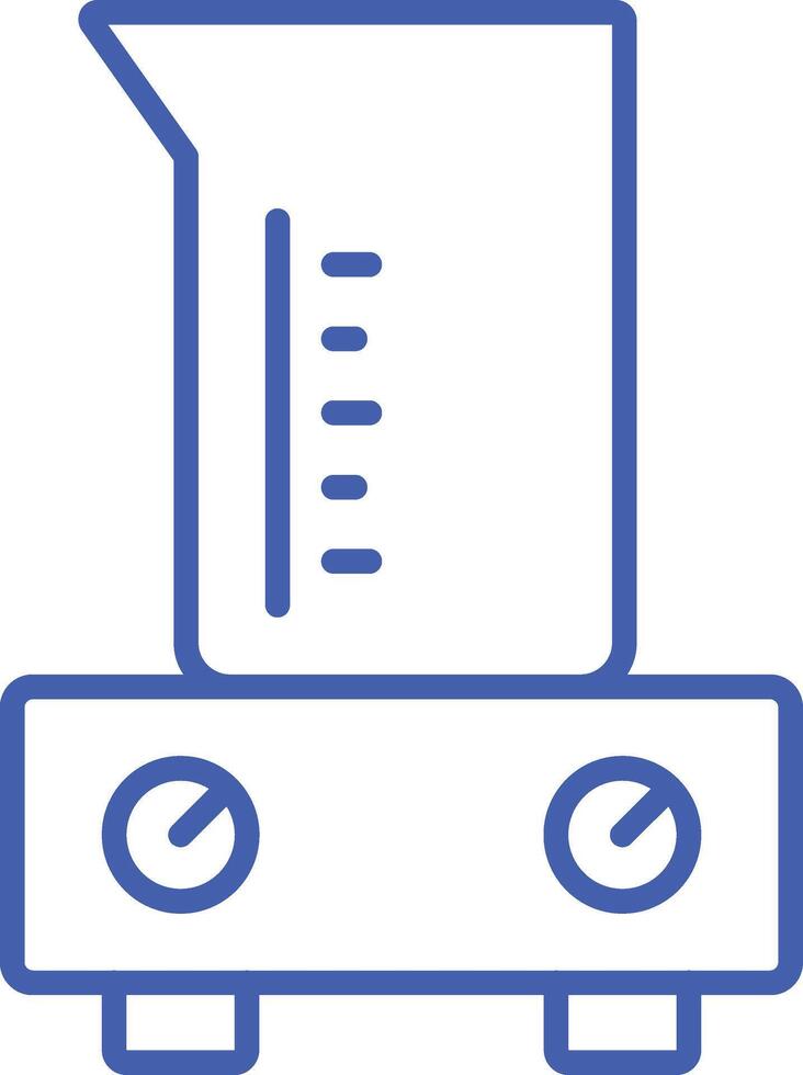 Magnetic Stirrer Line Icon vector