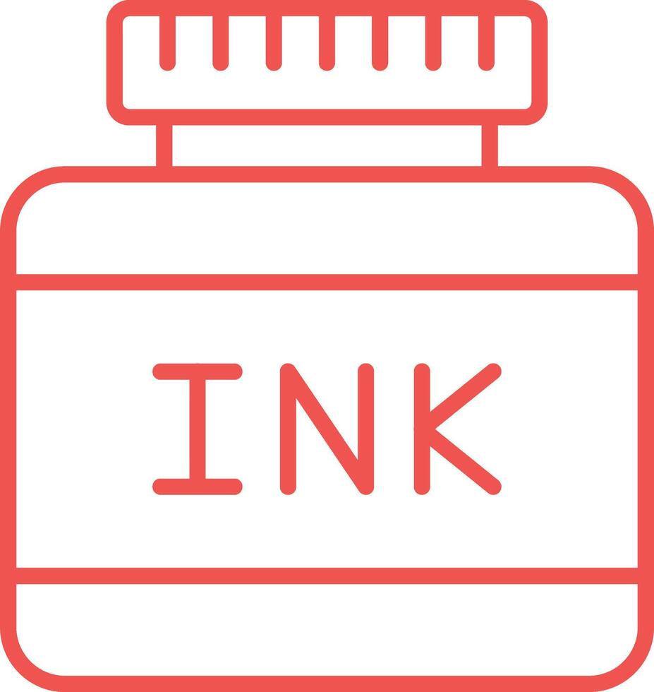 Ink Line Icon vector