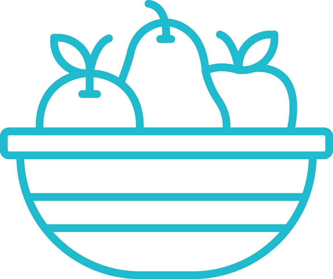 Fruit Line Icon vector