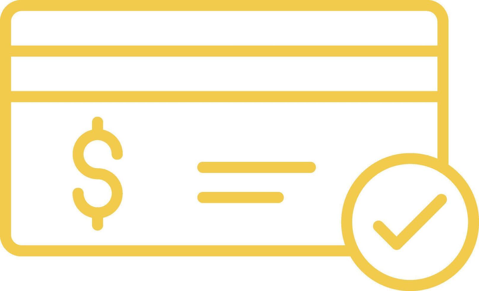 Card Payment Line Icon vector