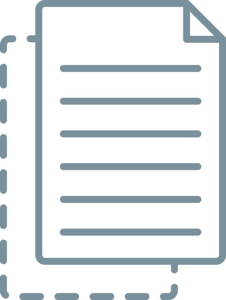 Cut Line Icon vector