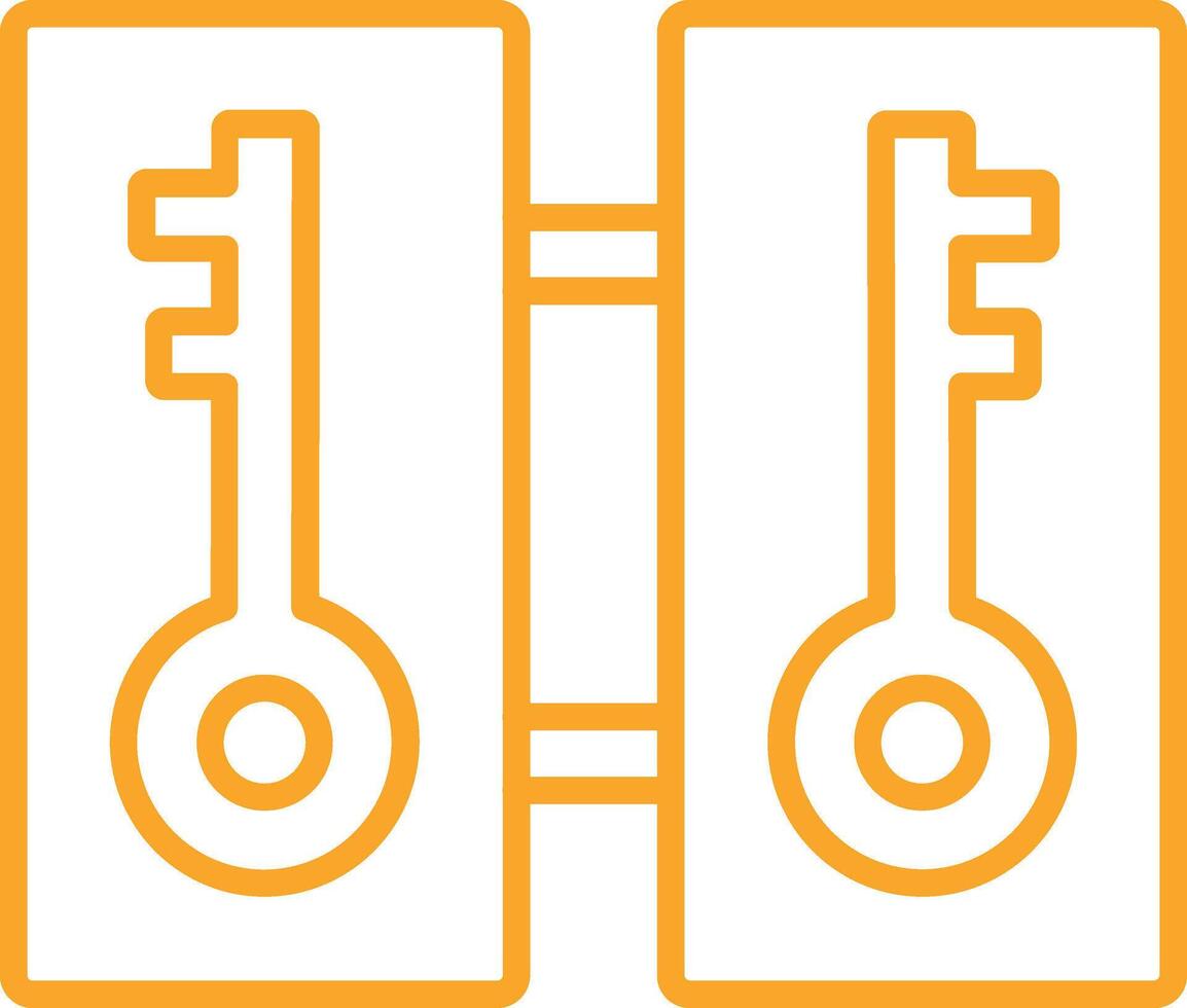 Mold Line Icon vector