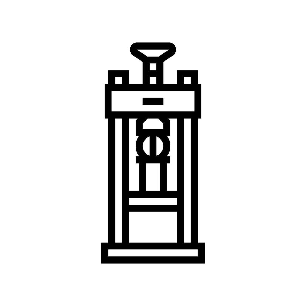 laboratory testing cement production line icon illustration vector