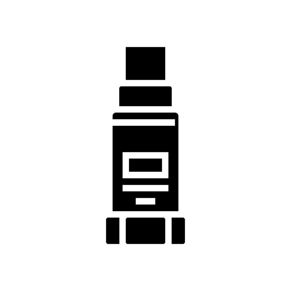 vibration sensor module glyph icon illustration vector