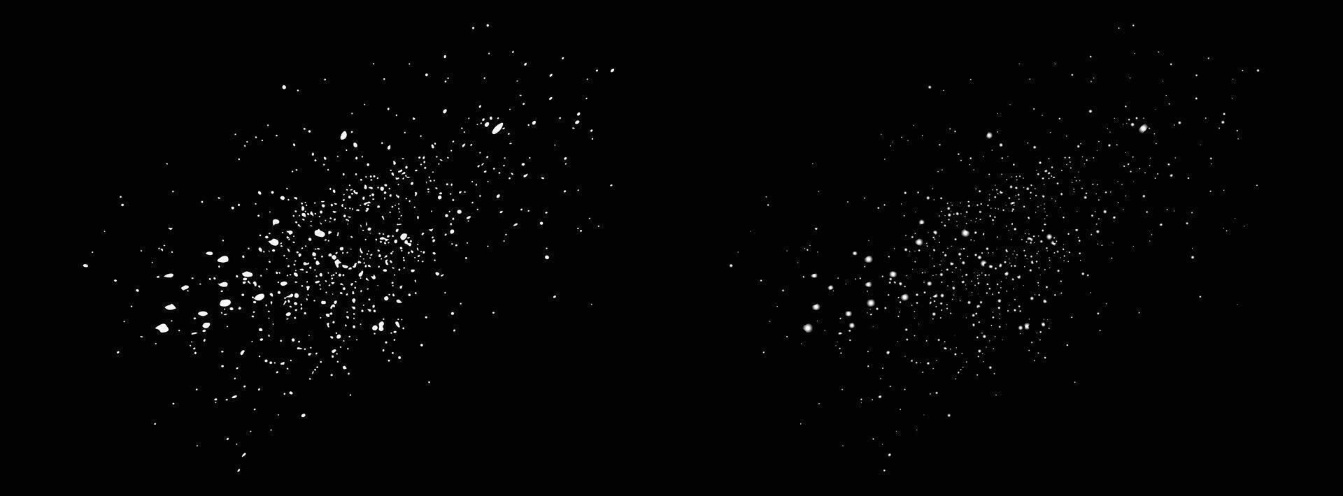 Snowflakes snowfall background vector