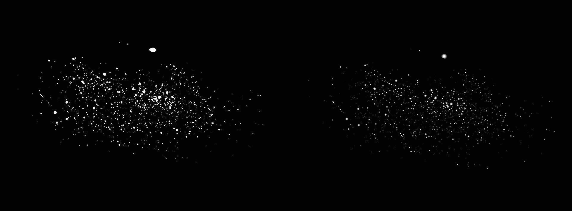Heavy snowflakes winter snowfall background vector