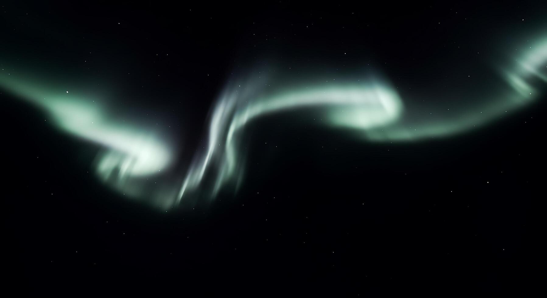 Aurora borealis, a beautiful aurora borealis in the night sky photo